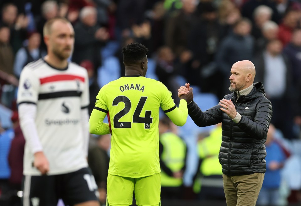 Le jeu de jambes d'Onana était l'une des principales raisons pour lesquelles il a été amené à Old Trafford