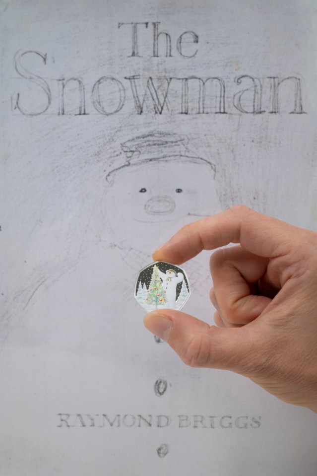 À partir du 11 novembre, les fans pourront gagner leur propre 50p avec The Snowman