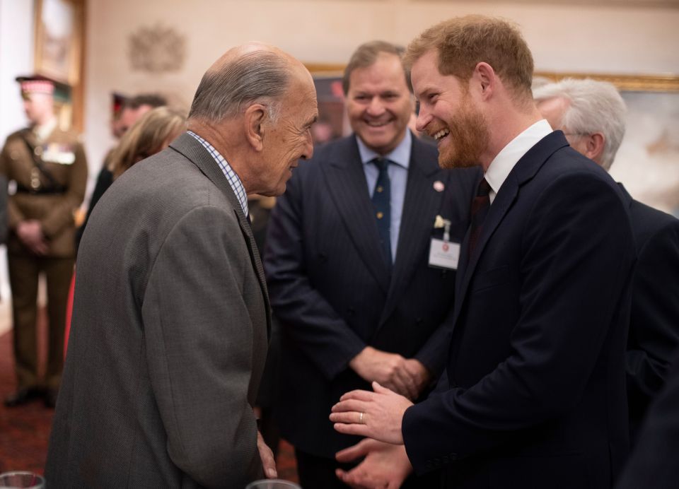 L'ancien chef d'état-major a rencontré le prince Harry à Londres en 2019