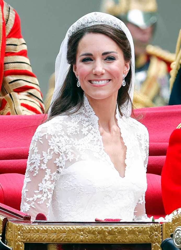 Kate a été éblouie le jour de son mariage avec le diadème Halo Cartier