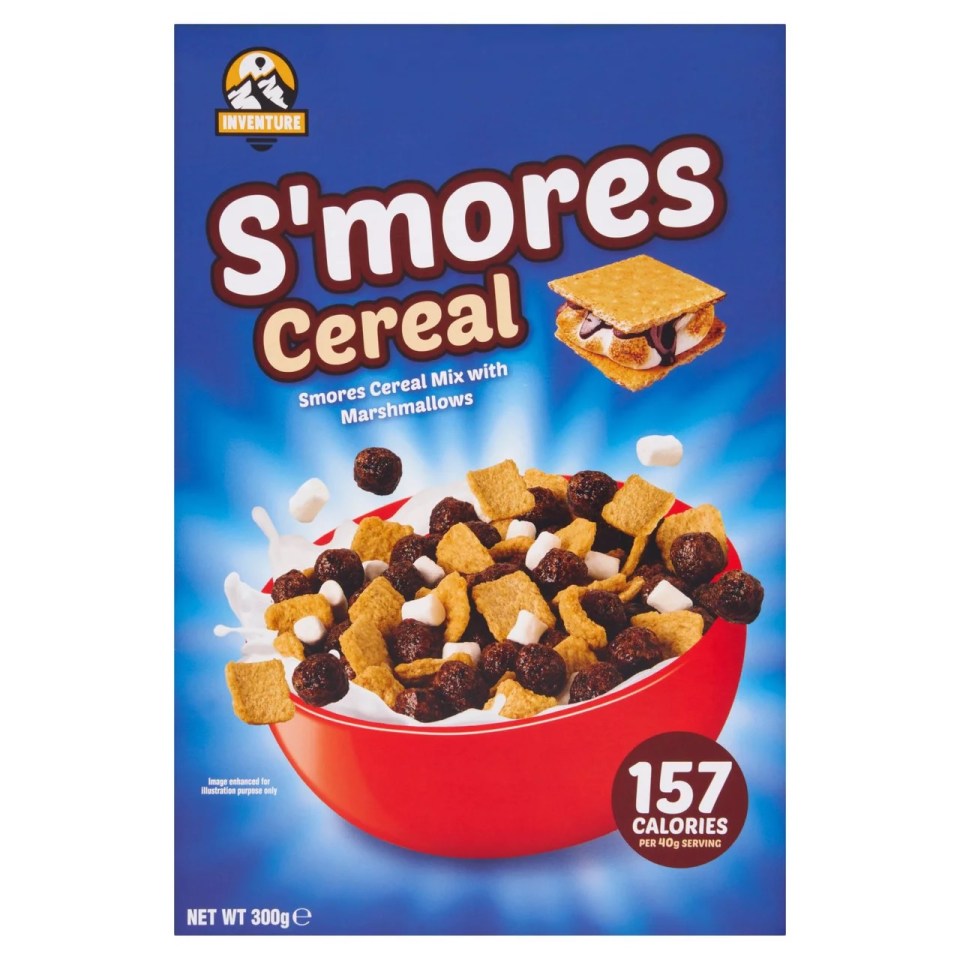 Les céréales Inventure S'mores coûtent 2,50 £ chez Morrisons