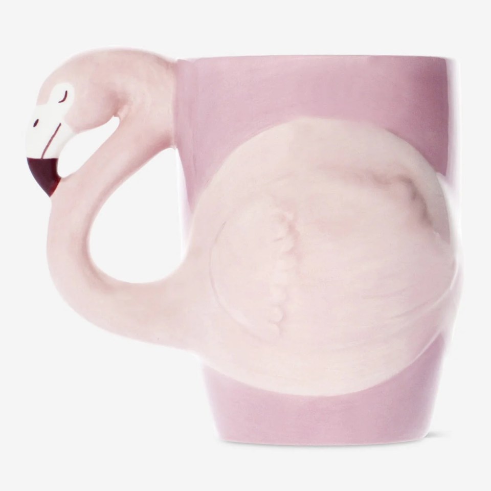 Économisez 1,50 £ sur cette tasse flamant rose chez Flying Tiger