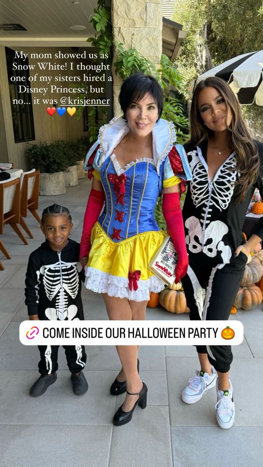 Khloe Kardashian et Kris Jenner fête d'Halloween