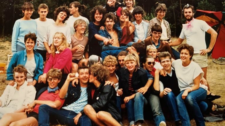 Le groupe d'amis dans les années 70 (photo privée)