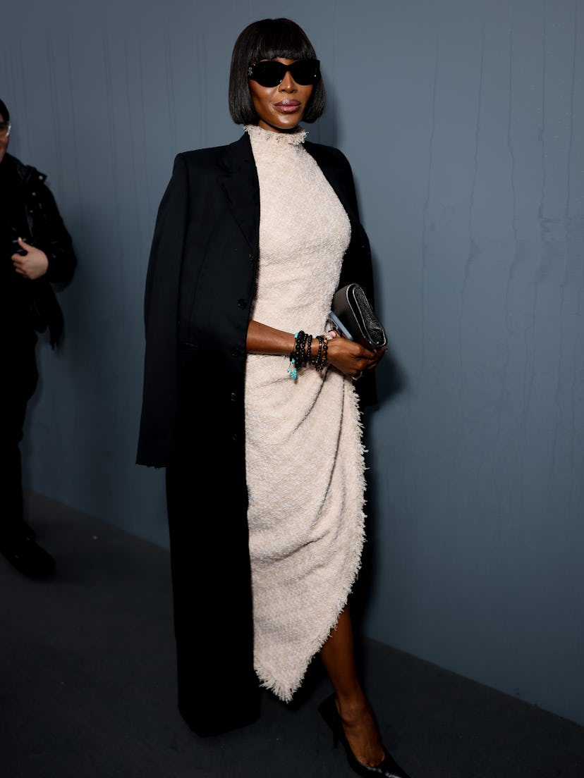 Naomi Campbell au défilé Balenciaga Paris Femme Printemps-Été 2025