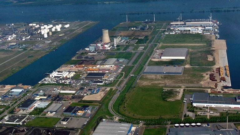 Zone industrielle de Moerdijk.