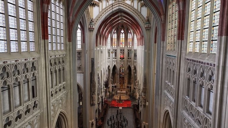 Une photo de l'intérieur du Saint-Jean (photo : Omroep Brabant).