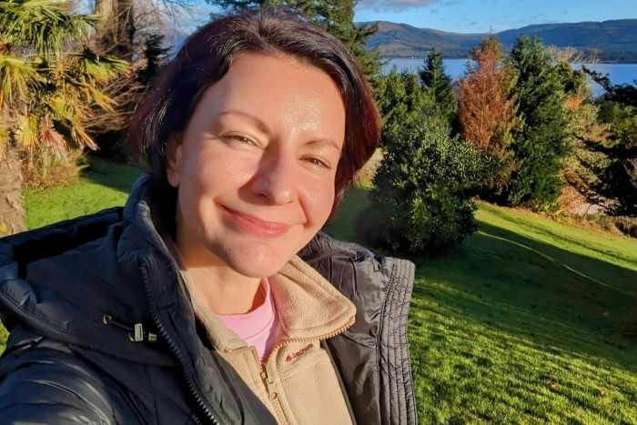 Nataliia Kushnir, responsable des ventes chez Google, déclare avoir participé au Craigberoch Business Decelerator sur l'île de Bute 