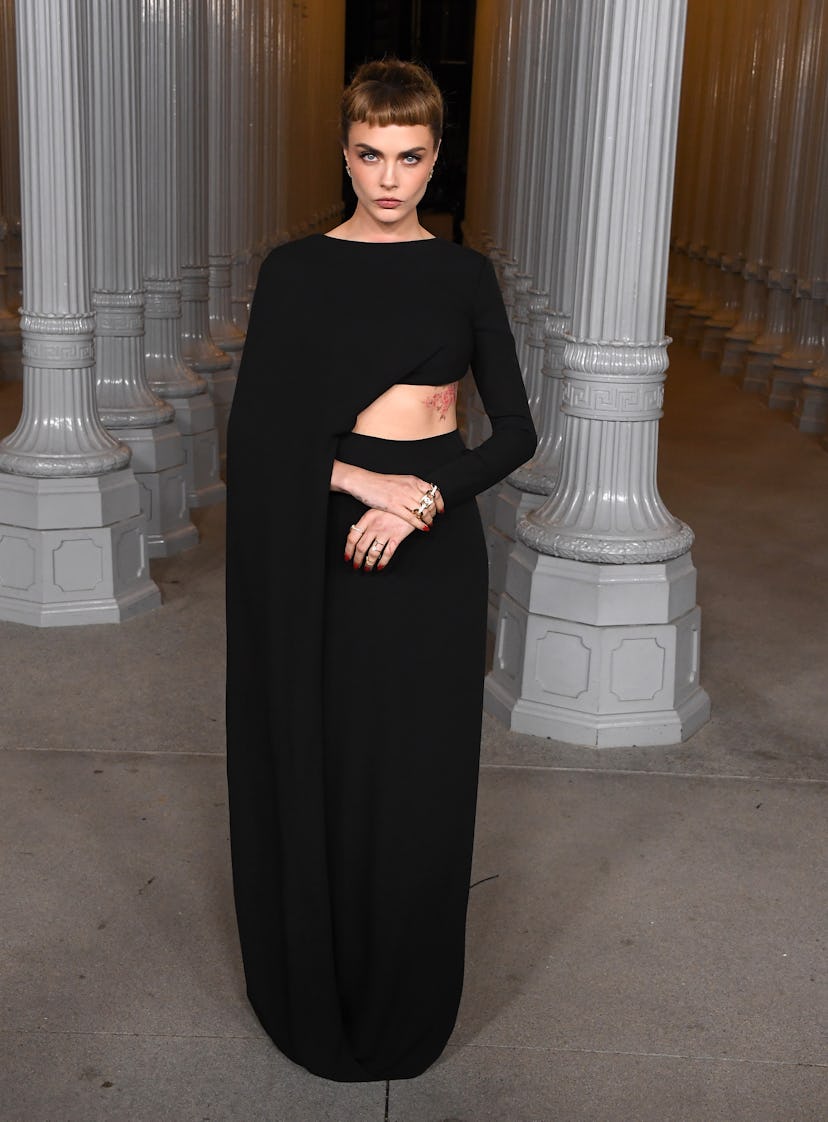 Cara Delevingne participe au Gala LACMA Art + Film 2024 présenté par Gucci