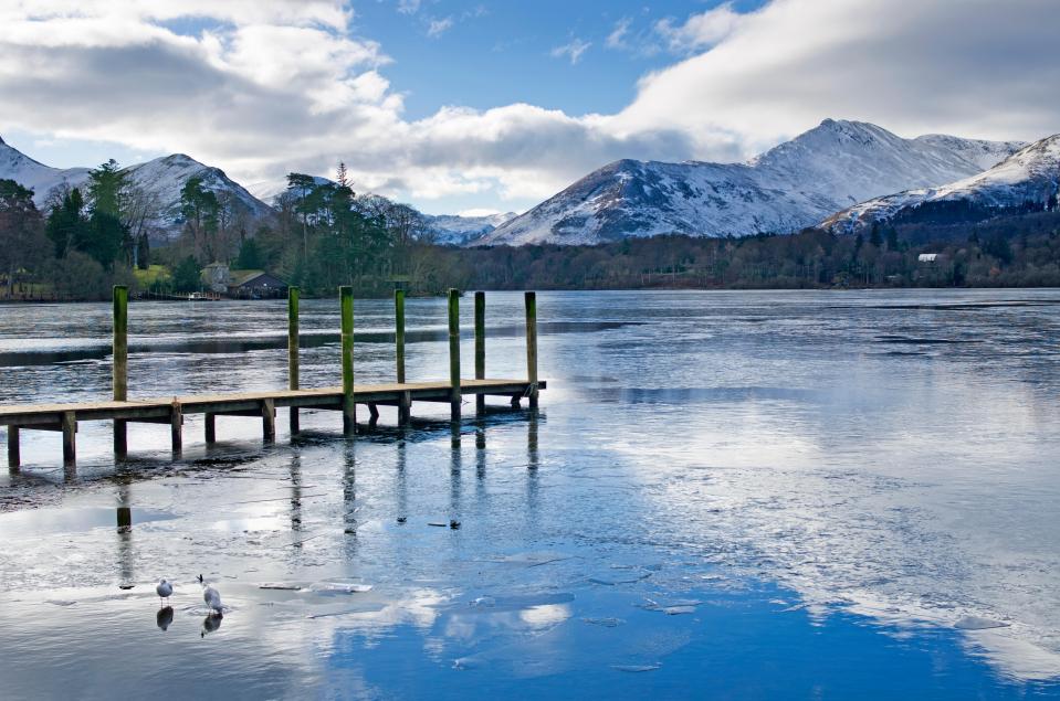 La petite ville anglaise est juste à côté de Derwentwater