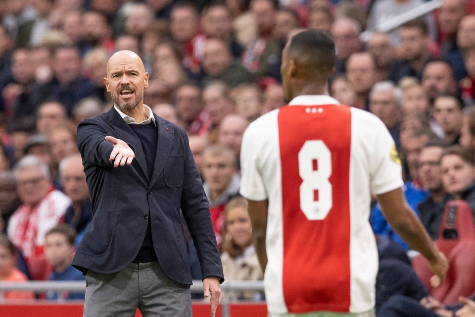 Ten Hag a dirigé l'Ajax pendant quatre saisons avant de rejoindre Man United