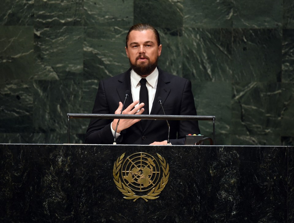 Leo prend la parole au Sommet sur le changement climatique en 2014