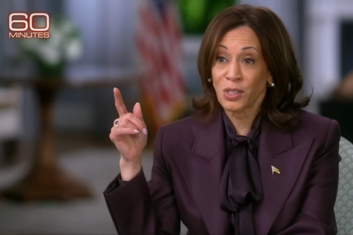 Kamala Harris dans son interview « 60 Minutes » sur CBS en octobre