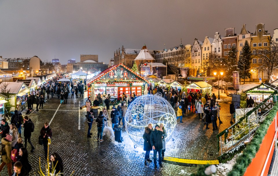 Promenez-vous sous les lumières magiques de Noël à Gdansk