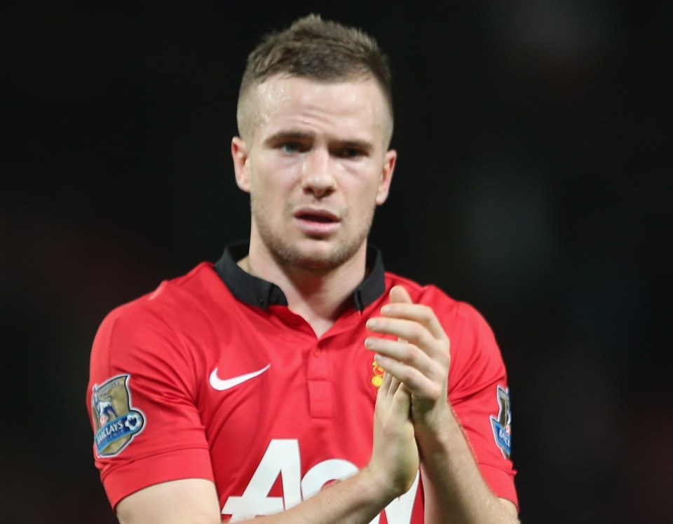 Cleverley a remporté un titre en Premier League pendant son séjour à Man Utd