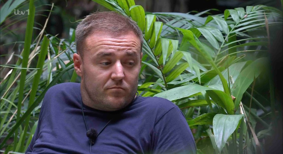 Alan est actuellement aux antipodes pour I'm A Celeb