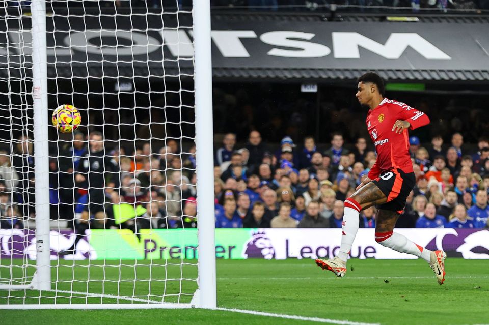 Marcus Rashford a marqué après seulement 81 secondes