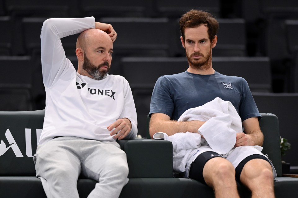 Delgado faisait partie de l'équipe d'entraîneurs de Murray lors de son succès à Wimbledon en 2016