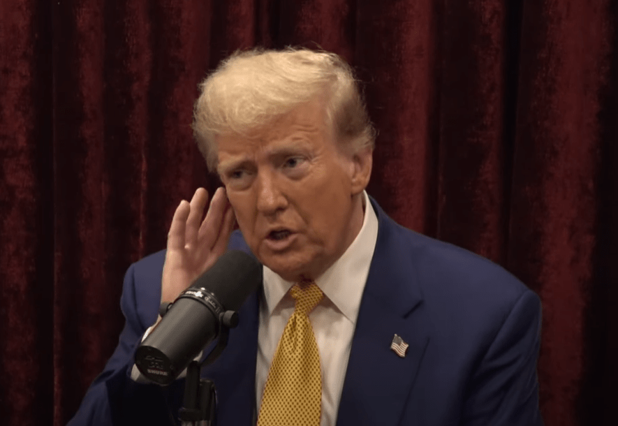 Trump est déjà apparu sur le podcast de Rogan, The Joe Rogan Experience