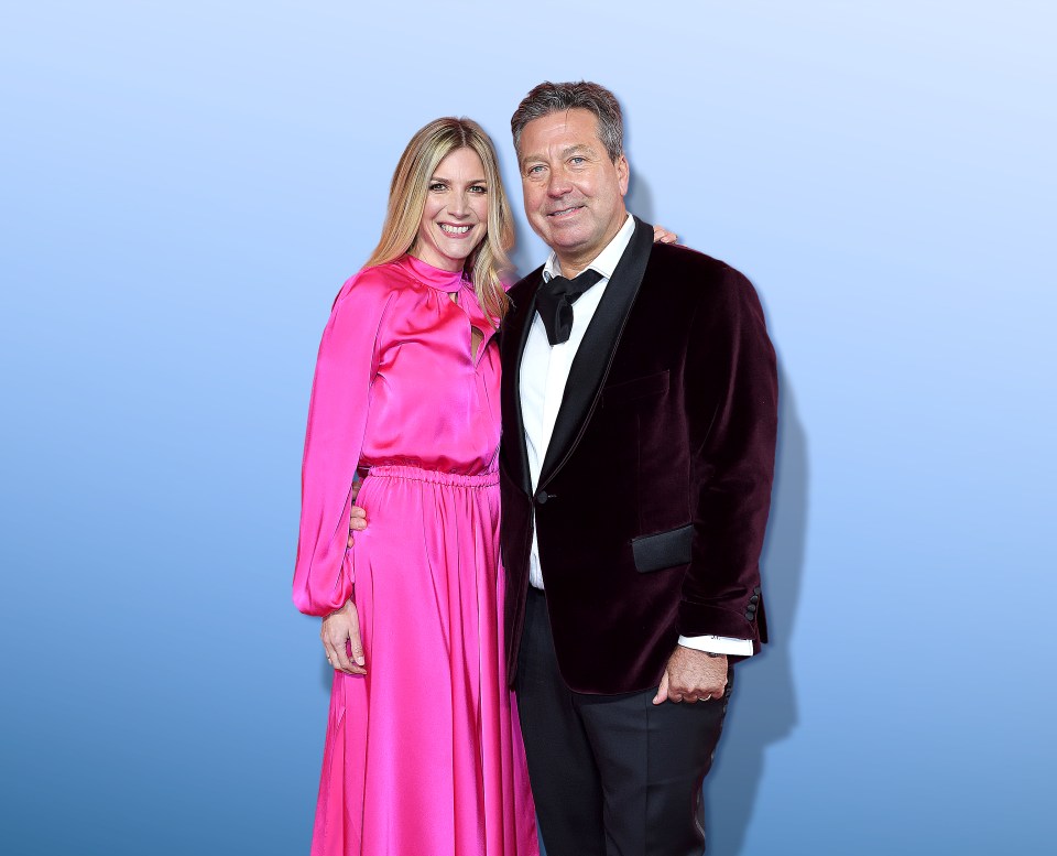   Lisa Faulkner et John Torode assistent à l'ITV Palooza 2019 au Royal Festival Hall le 12 novembre 2019 à Londres, Angleterre