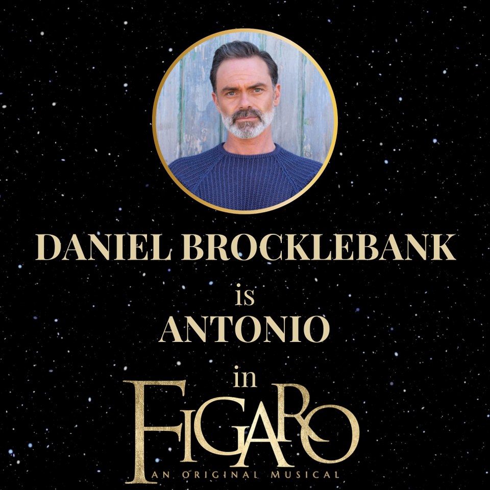 La star de Coronation Street, Daniel Brocklebank, jouera Antonio dans la nouvelle comédie musicale Fiagro