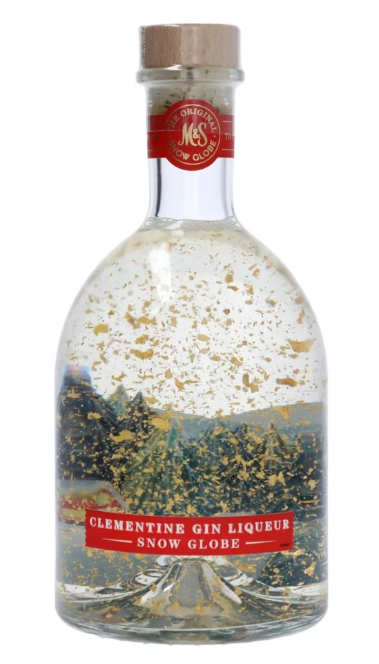 La boule à neige à la liqueur de gin M&S Clementine a obtenu tous les points