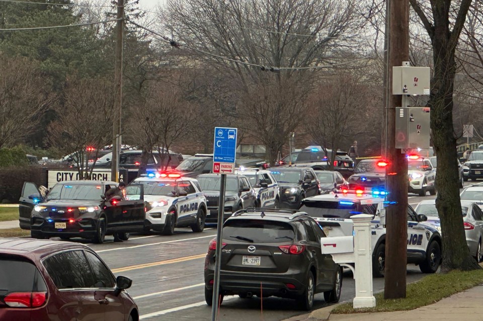 La police s'est rendue sur place lundi matin.