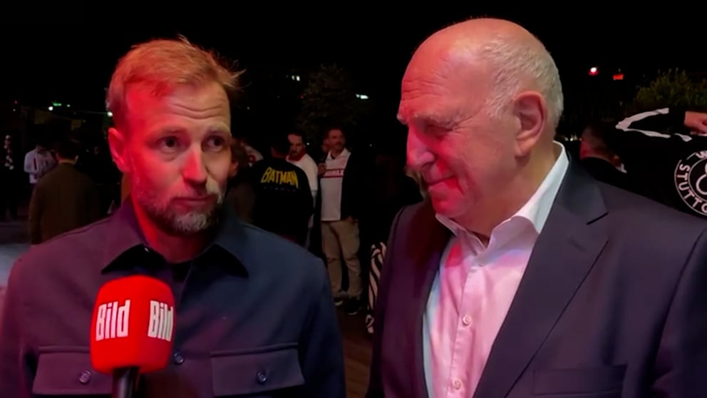 Nach VfB-Pokalsieg: Sebastian Hoeneß im Doppel-Interview mit Papa Dieter