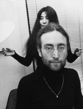John Lennon avec Yoko Ono