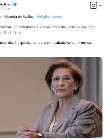 El periodista informó sobre la