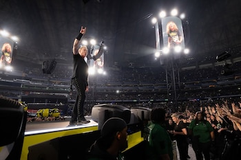 James Hetfield, chanteur de Metallica