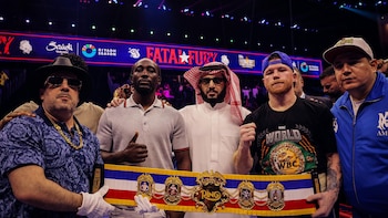 La pelea entre Saúl Canelo