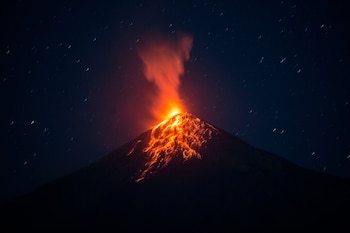 Le volcan de Fuego