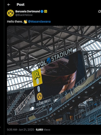 Le Borussia Dortmund est déjà