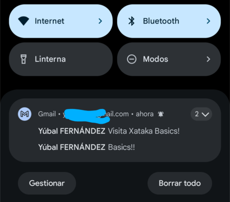 Gestion des notifications