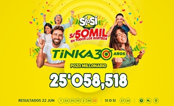 Sorteo La Tinka