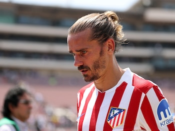 El jugador del Atlético de