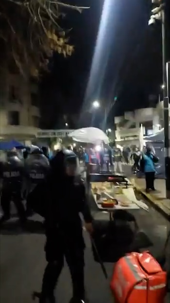 Cristina Kirchner dans sa villa
