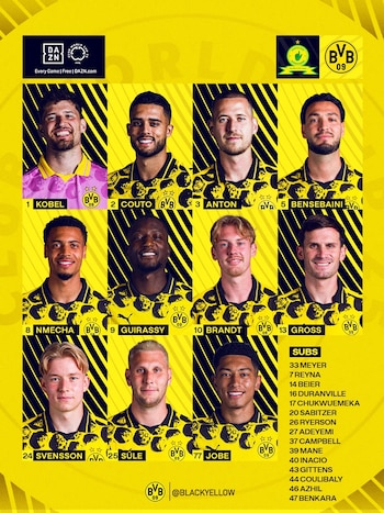 Ainsi forme le Borussia Dortmund