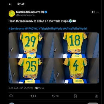 Préparatifs du Mamelodi avant