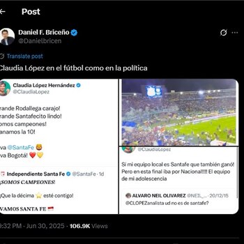 Daniel Briceño también se unió