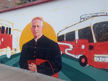 El mural, creado sin encargo