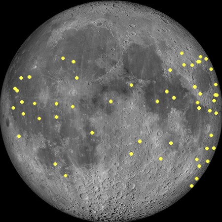 Impacts sur la Lune