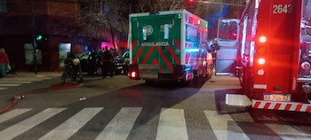Dégâts après l'accident