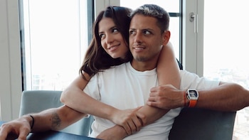 Javier Hernández et Sarah Kohan