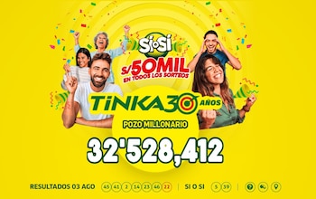 La Tinka: résultats du sorteo