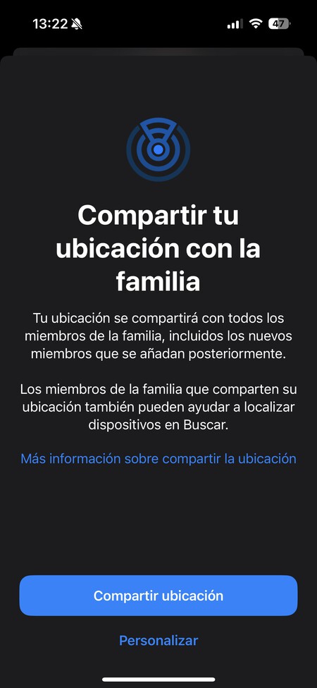 Configuration de partage