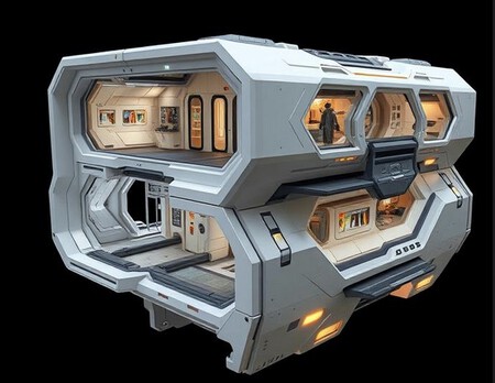 Modules habitables de Chrysalis