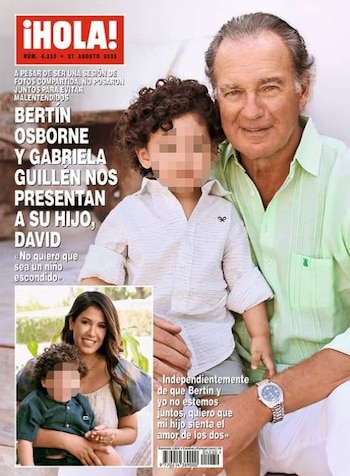 Portada de la revista '¡Hola!'