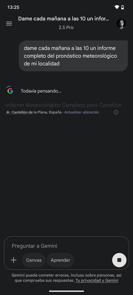 Configuration des actions programmées